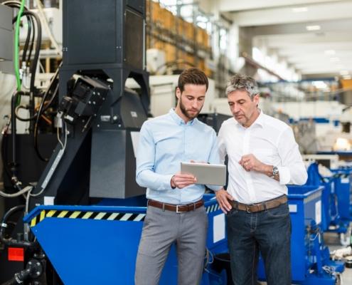 Einsatzplanung für Umreifungsgerät im Werk