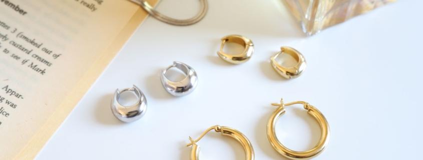 Elegante Creolen in Gold und Silber im Stil von Thomas Sabo – ideal fuer die individuelle Schmuckwahl